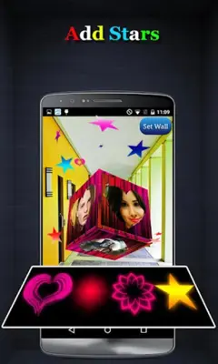 3D Cube Live Wallpaper Editor android App screenshot 9