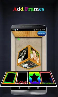 3D Cube Live Wallpaper Editor android App screenshot 10